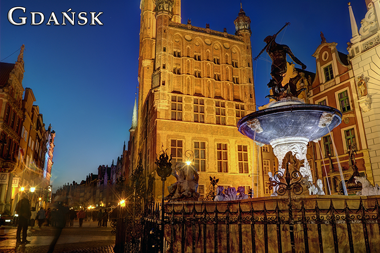 Pocztówki Gdańsk, Centrum Gdańska, Trójmiasto, pomorskie, Gdańska Starówka, Gdańsk Stare Miasto