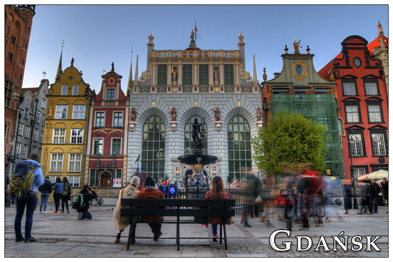 Pocztówki Gdańsk, Centrum Gdańska, Trójmiasto, pomorskie, Gdańska Starówka, Gdańsk Stare Miasto