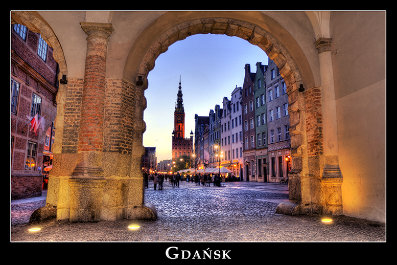 Pocztówki Gdańsk, Centrum Gdańska, Trójmiasto, pomorskie, Gdańska Starówka, Gdańsk Stare Miasto