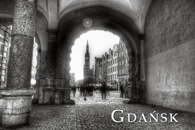 Gdansk poczt�wki czarnio-bia�e, Black and White Postcards, Gda�sk