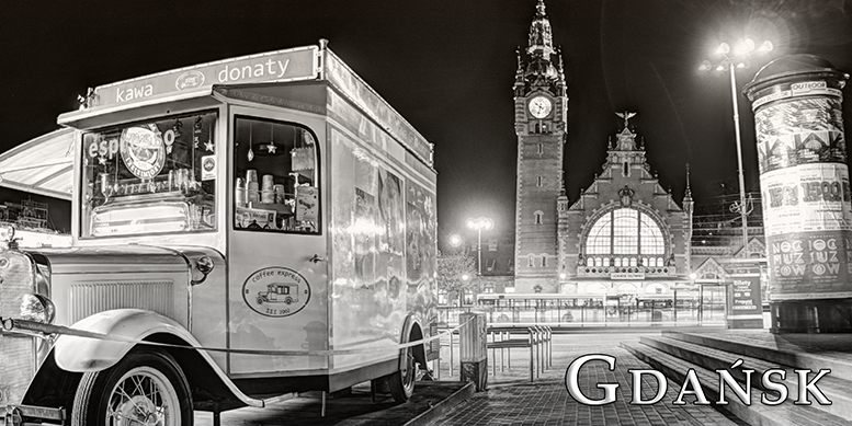 Gdansk poczt�wki czarnio-bia�e, Black and White Postcards, Gda�sk