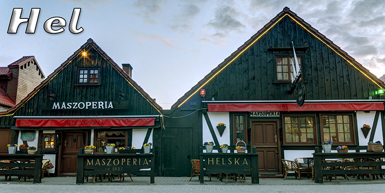 Hel, pocztówki z Helu, Port Hel, Nadmorski Park Krajobrazowy