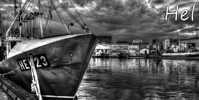 Hel, poczt�wki z Helu, Port Hel, Nadmorski Park Krajobrazowy