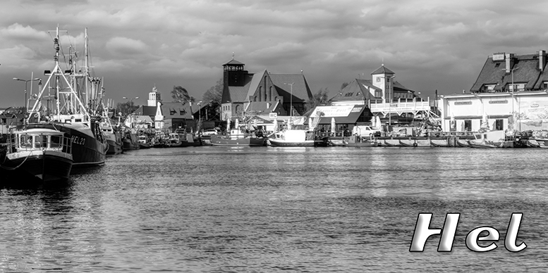 Hel, poczt�wki z Helu, Port Hel, Nadmorski Park Krajobrazowy