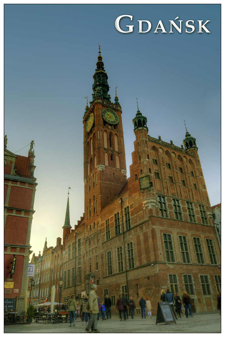 Poczt�wki Gda�sk, Centrum Gda�ska, Tr�jmiasto, pomorskie, Gda�ska Star�wka, Gda�sk Stare Miasto