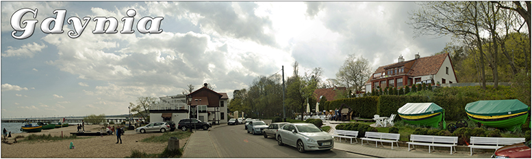 Gdynia Or�owo, klif Gdynia, molo w Gdyni Or�owie