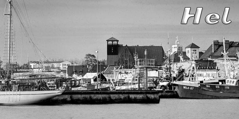 Hel, poczt�wki z Helu, Port Hel, Nadmorski Park Krajobrazowy