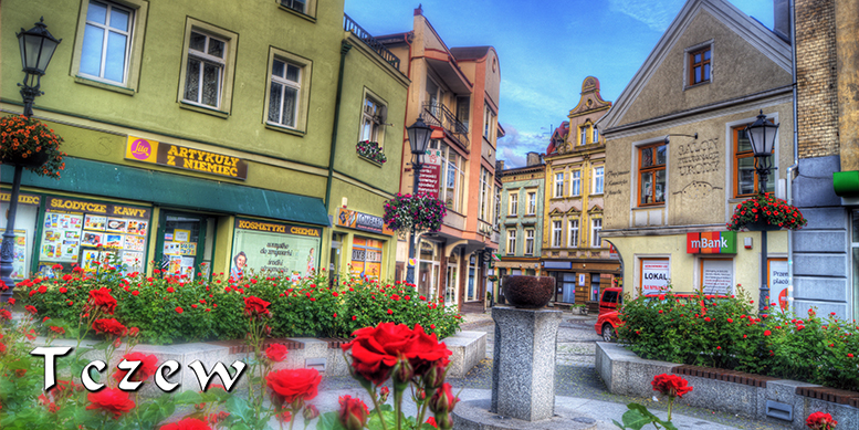 Tczew, Most Lisewski, Wis�a w Tczewie, Centrum Tczewa