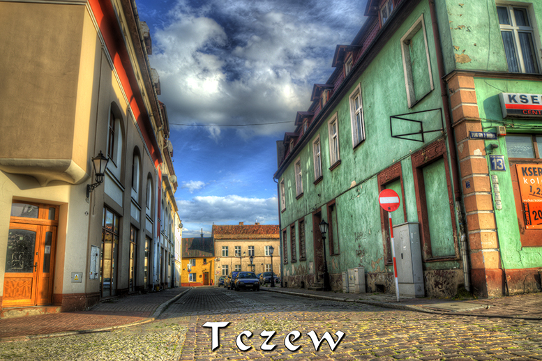 Tczew, Most Lisewski, Wis�a w Tczewie, Centrum Tczewa, rynek w Tczewie