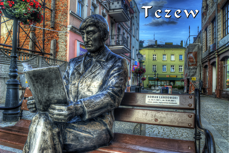 Tczew, Most Lisewski, Wisła w Tczewie, Centrum Tczewa, rynek w Tczewie