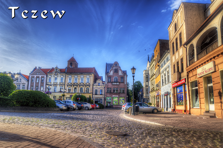 Tczew, Most Lisewski, Wisła w Tczewie, Centrum Tczewa, rynek w Tczewie