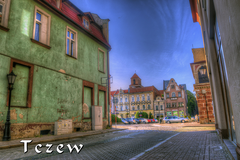 Tczew, Most Lisewski, Wisła w Tczewie, Centrum Tczewa, rynek w Tczewie