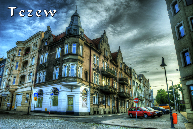 Tczew, Most Lisewski, Wisła w Tczewie, Centrum Tczewa, rynek w Tczewie